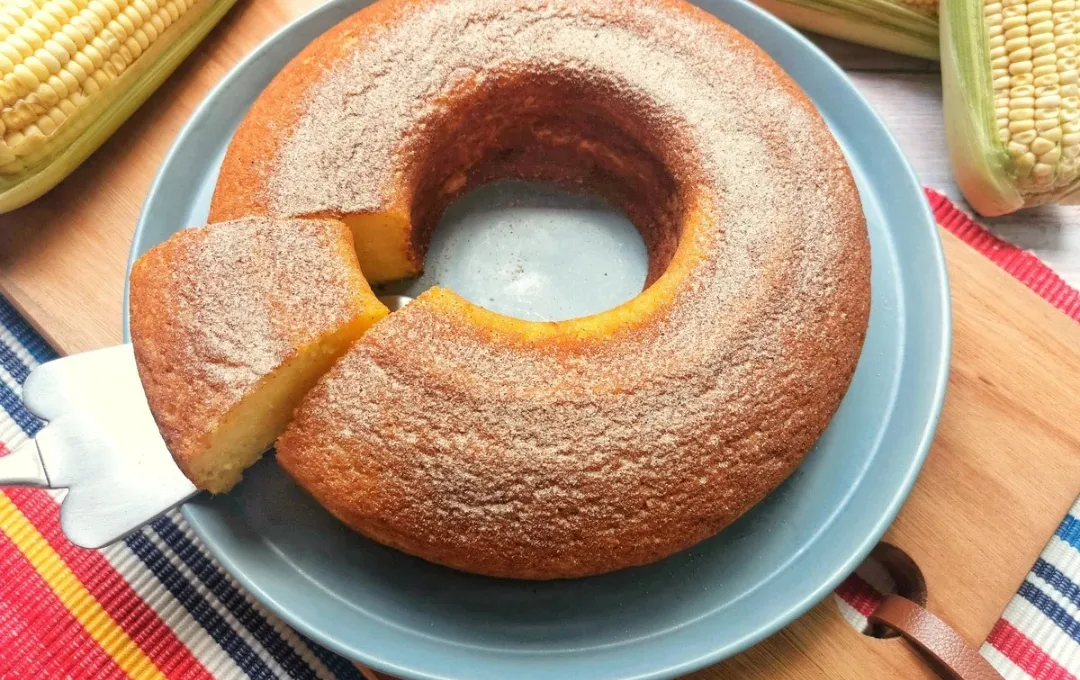 Bolo sem farinha de trigo