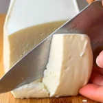 Fiz esse queijo caseiro com apenas 3 ingredientes e minha família nunca mais quis comprar no mercado!