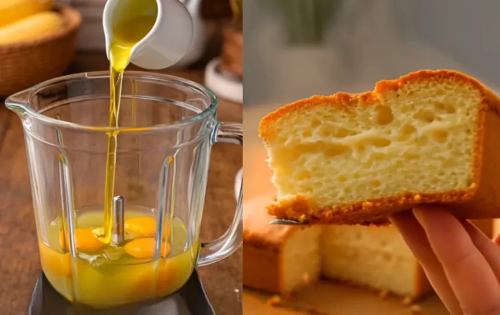 Bolo de Fubá Cremoso